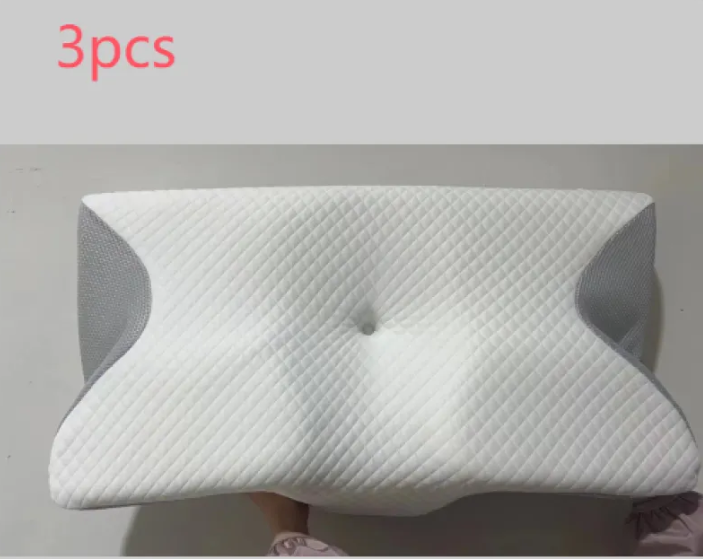 Orthopedic Memory Foam Neck Pillow for Better Sleep