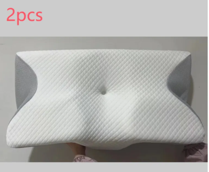 Orthopedic Memory Foam Neck Pillow for Better Sleep