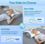 Orthopedic Memory Foam Neck Pillow for Better Sleep