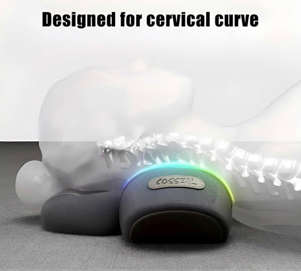 Heated Cervical Support Pillow for Neck and Spine