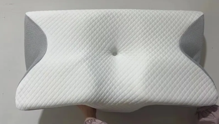 Orthopedic Memory Foam Neck Pillow for Better Sleep